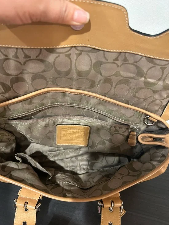 Vintage Coach Soho Hampton leather satchel EUC - Picture 5 of 13